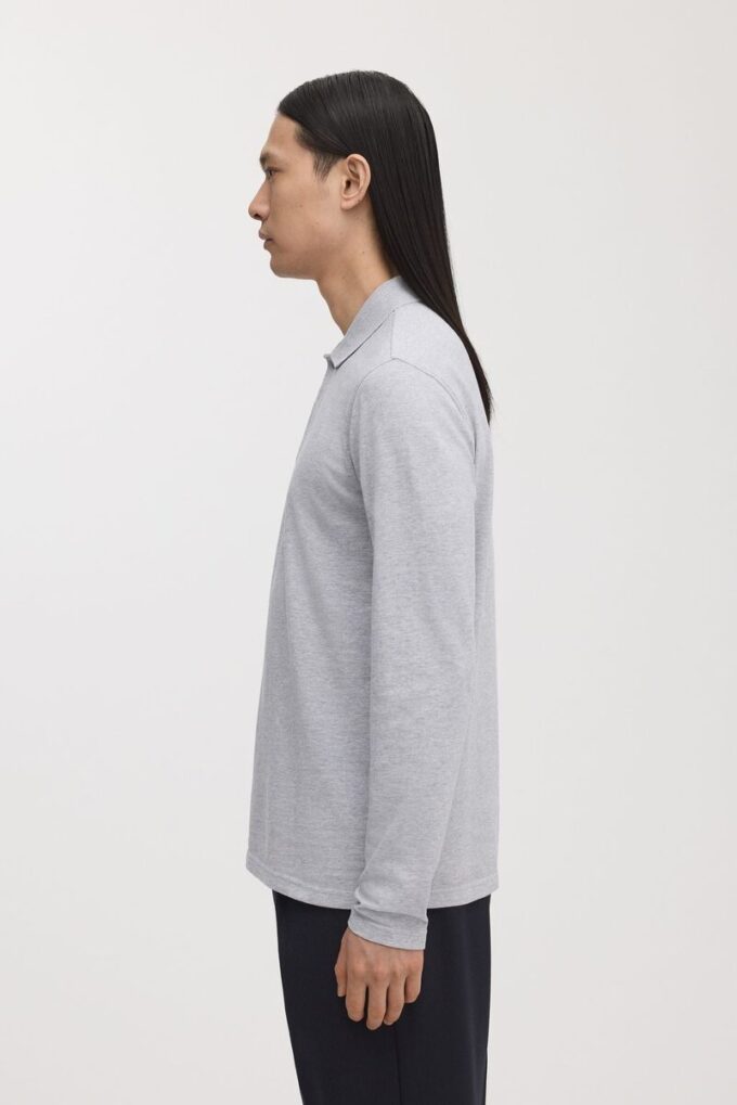 The Long Sleeve Pique Polo The Long Sleeve Pique Polo