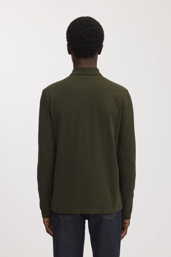 The Long Sleeve Pique Polo The Long Sleeve Pique Polo