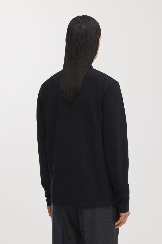 The Long Sleeve Pique Polo