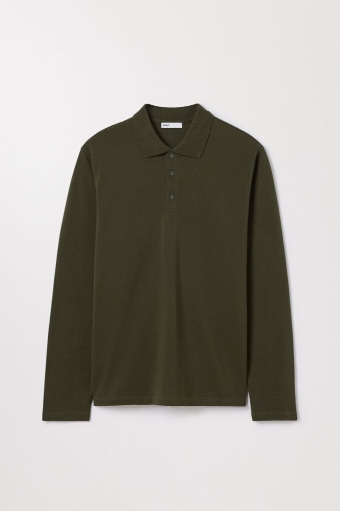 The Long Sleeve Pique Polo The Long Sleeve Pique Polo