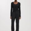 The Long Sleeve Scoop Neck Top The Long Sleeve Scoop Neck Top