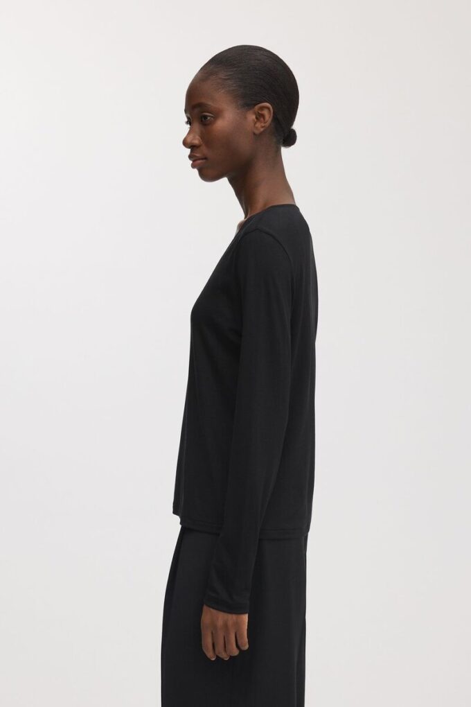 The Long Sleeve Scoop Neck Top The Long Sleeve Scoop Neck Top