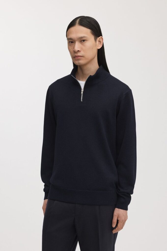 The Merino Half Zip Sweater The Merino Half Zip Sweater