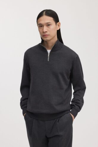 The Merino Half Zip Sweater