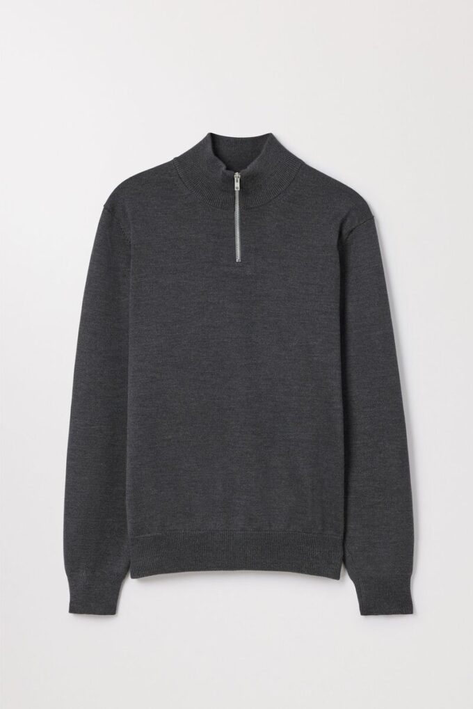 The Merino Half Zip Sweater The Merino Half Zip Sweater