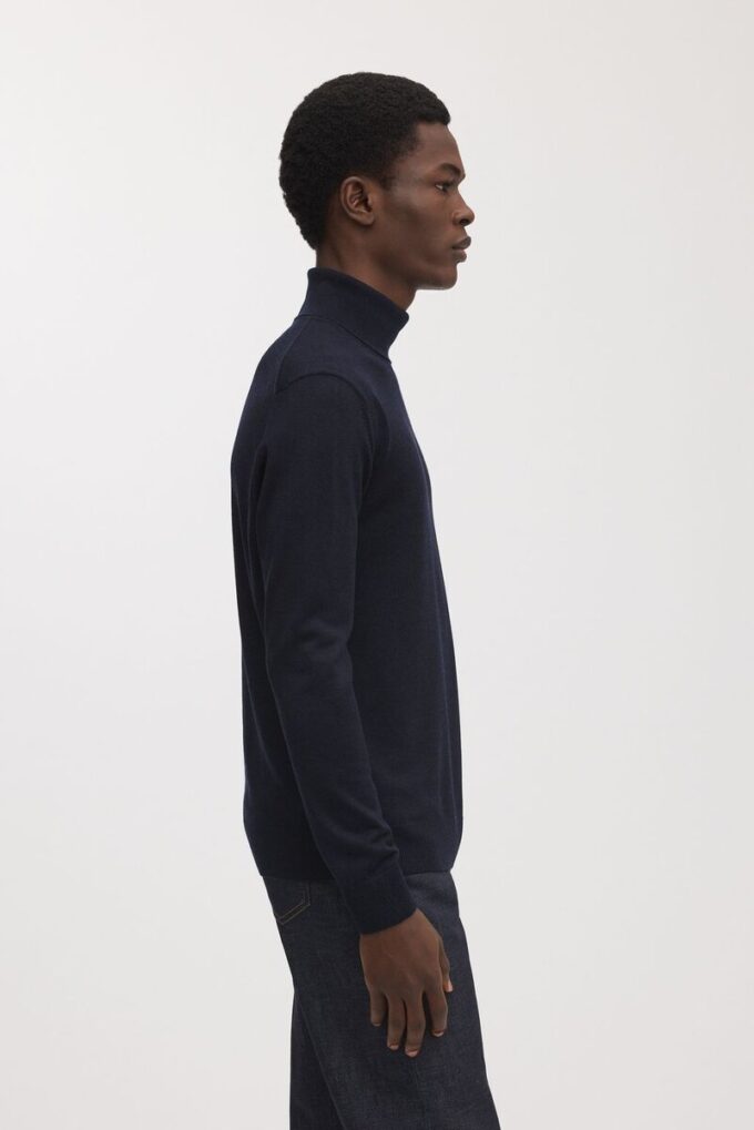 The Merino Roll Neck The Merino Roll Neck
