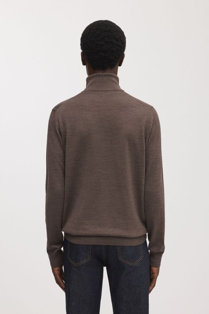 The Merino Roll Neck The Merino Roll Neck
