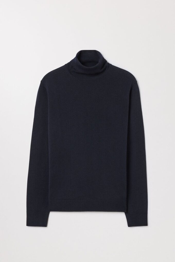 The Merino Roll Neck The Merino Roll Neck