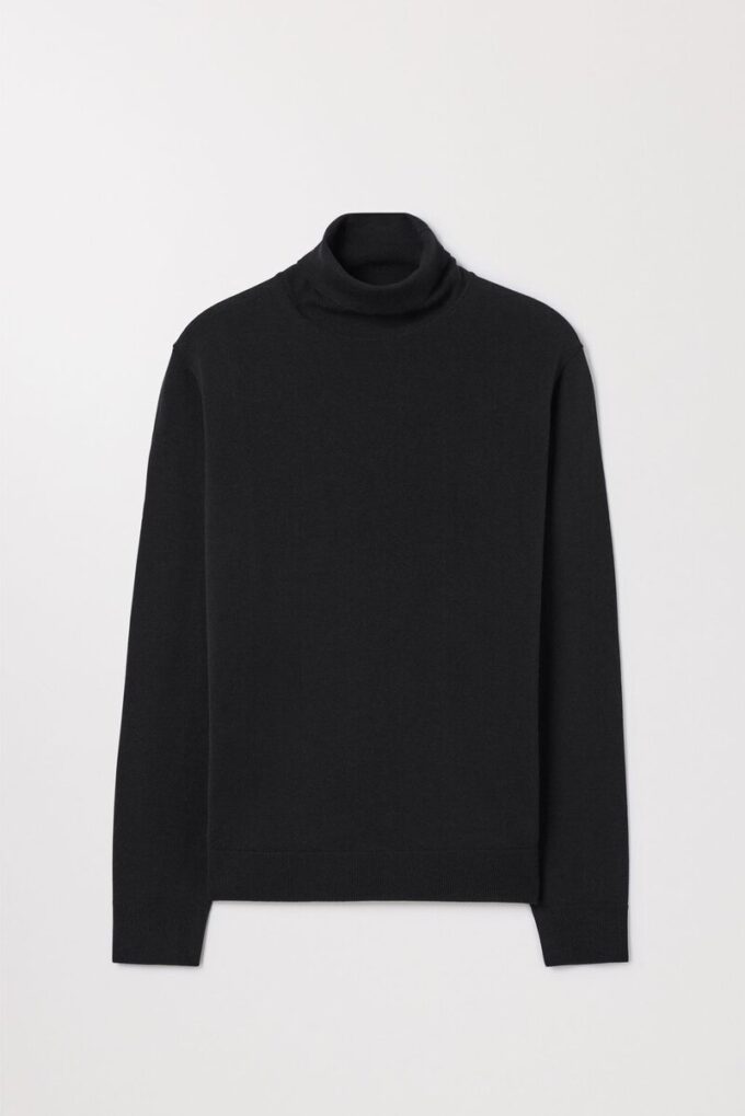The Merino Roll Neck The Merino Roll Neck