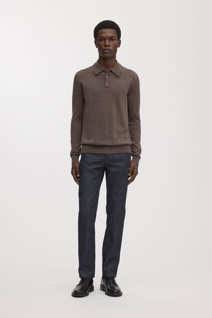 The Merino Wool Polo The Merino Wool Polo