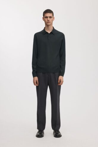 The Merino Wool Polo The Merino Wool Polo