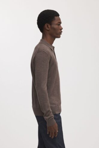 The Merino Wool Polo The Merino Wool Polo