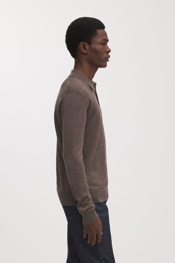 The Merino Wool Polo The Merino Wool Polo