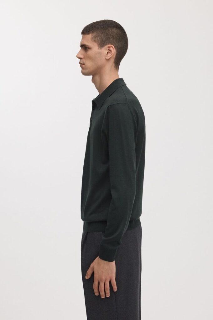 The Merino Wool Polo The Merino Wool Polo