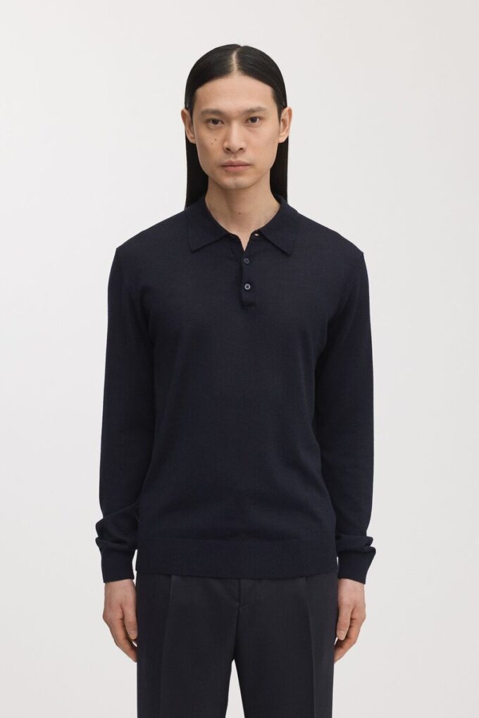 The Merino Wool Polo The Merino Wool Polo
