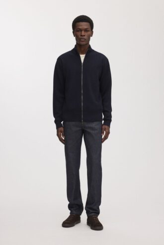 The Merino Zip Cardigan The Merino Zip Cardigan