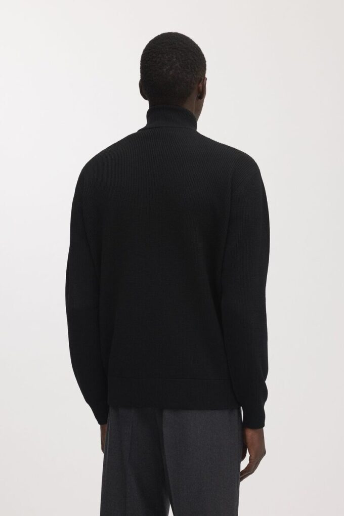 The Merino Zip Cardigan