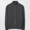 The Merino Zip Cardigan