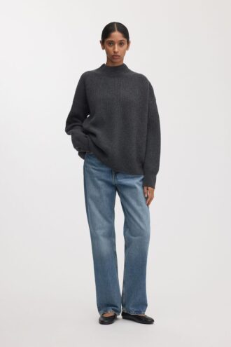 The Mock Neck Sweater