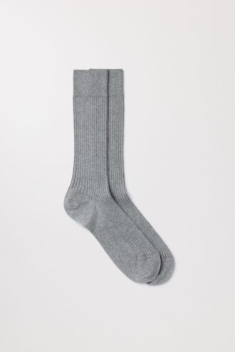The Ribbed Cotton Sock The Ribbed Cotton Sock