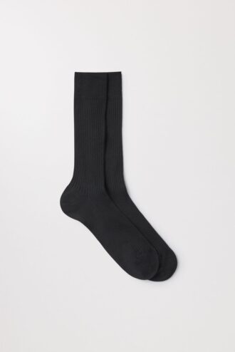 The Ribbed Cotton Sock The Ribbed Cotton Sock