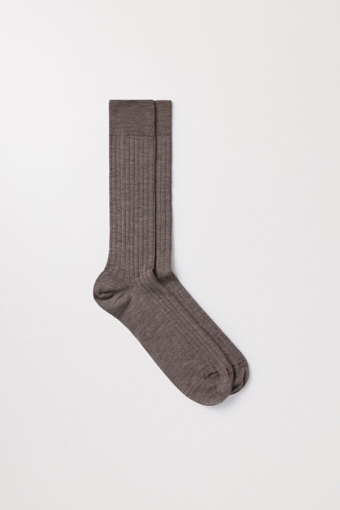 The Ribbed Merino Socks The Ribbed Merino Socks
