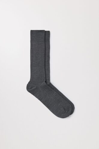 The Ribbed Merino Socks