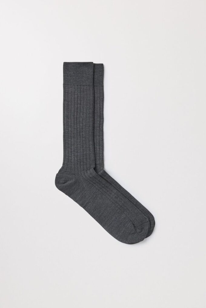 The Ribbed Merino Socks The Ribbed Merino Socks