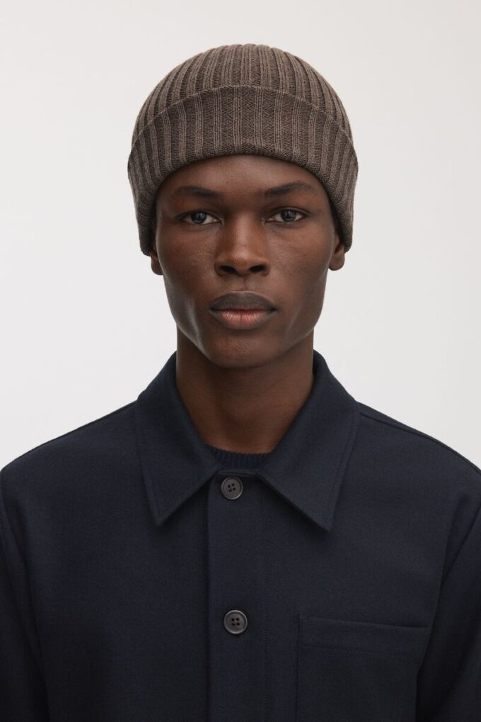 The Ribbed Wool Beanie The Ribbed Wool Beanie