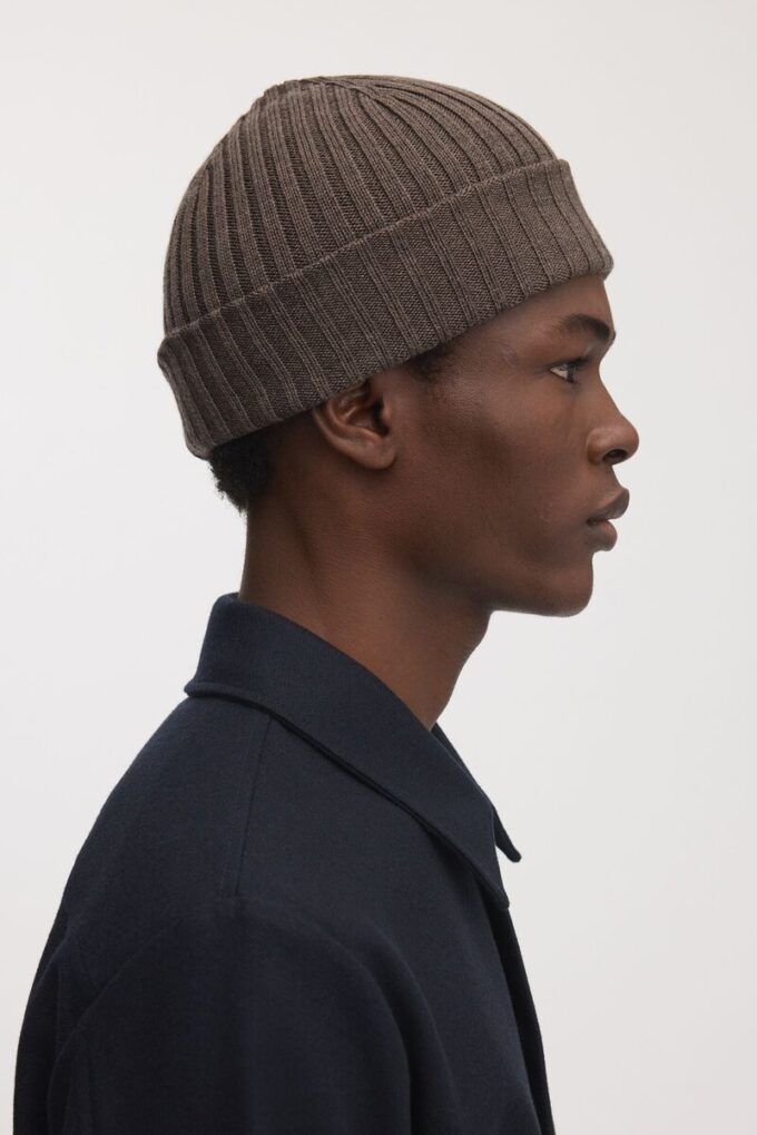 The Ribbed Wool Beanie The Ribbed Wool Beanie