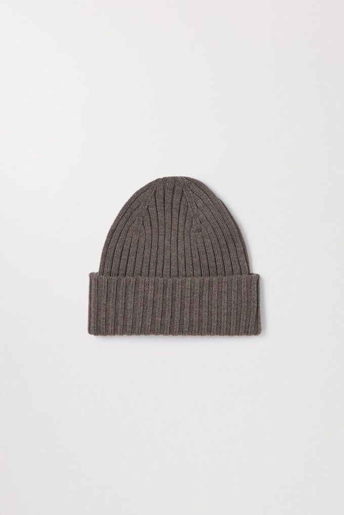 The Ribbed Wool Beanie The Ribbed Wool Beanie