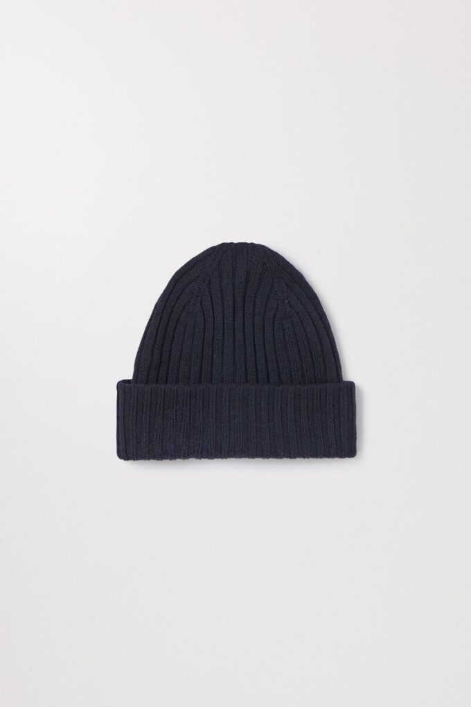 The Ribbed Wool Beanie The Ribbed Wool Beanie