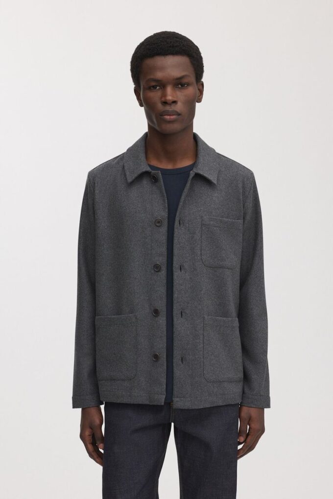 The Wool Overshirt The Wool Overshirt