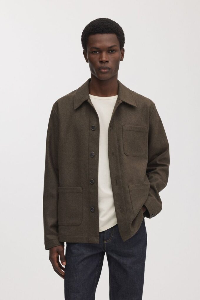 The Wool Overshirt The Wool Overshirt
