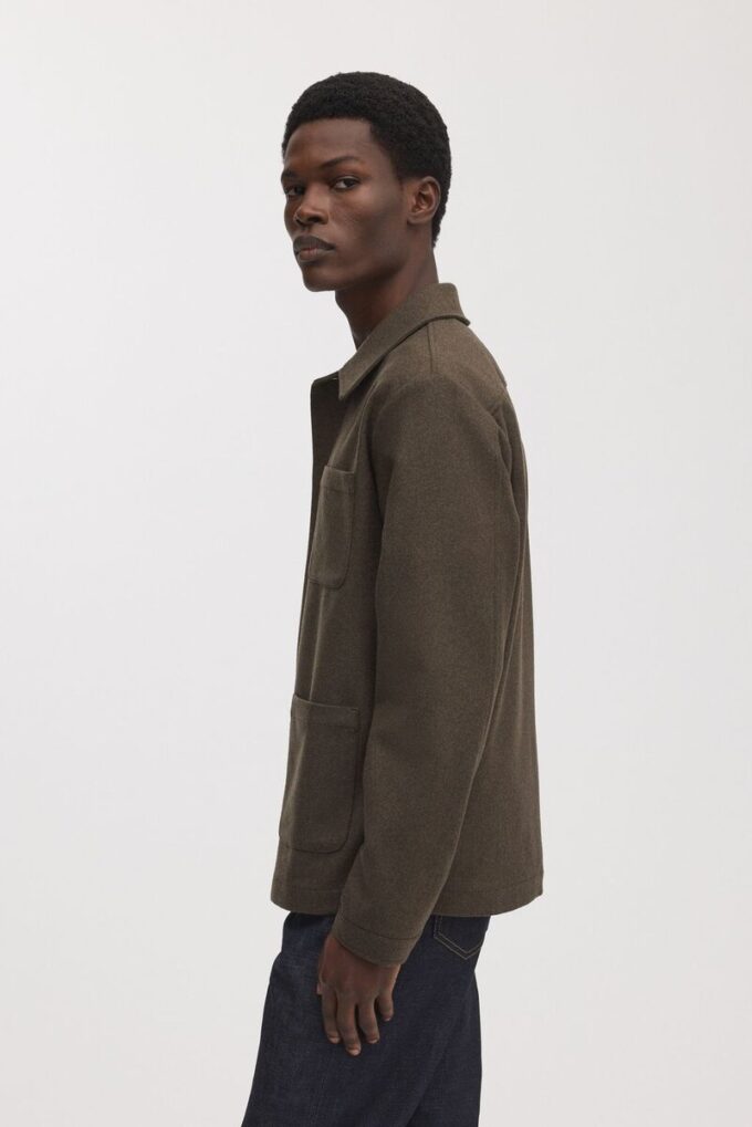The Wool Overshirt The Wool Overshirt