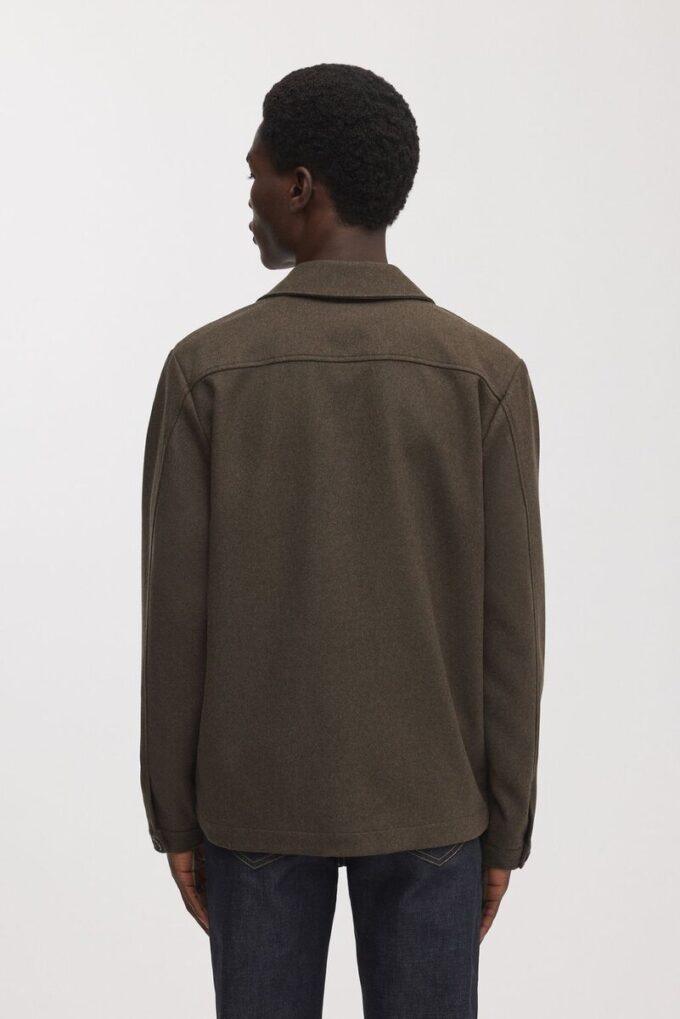 The Wool Overshirt The Wool Overshirt