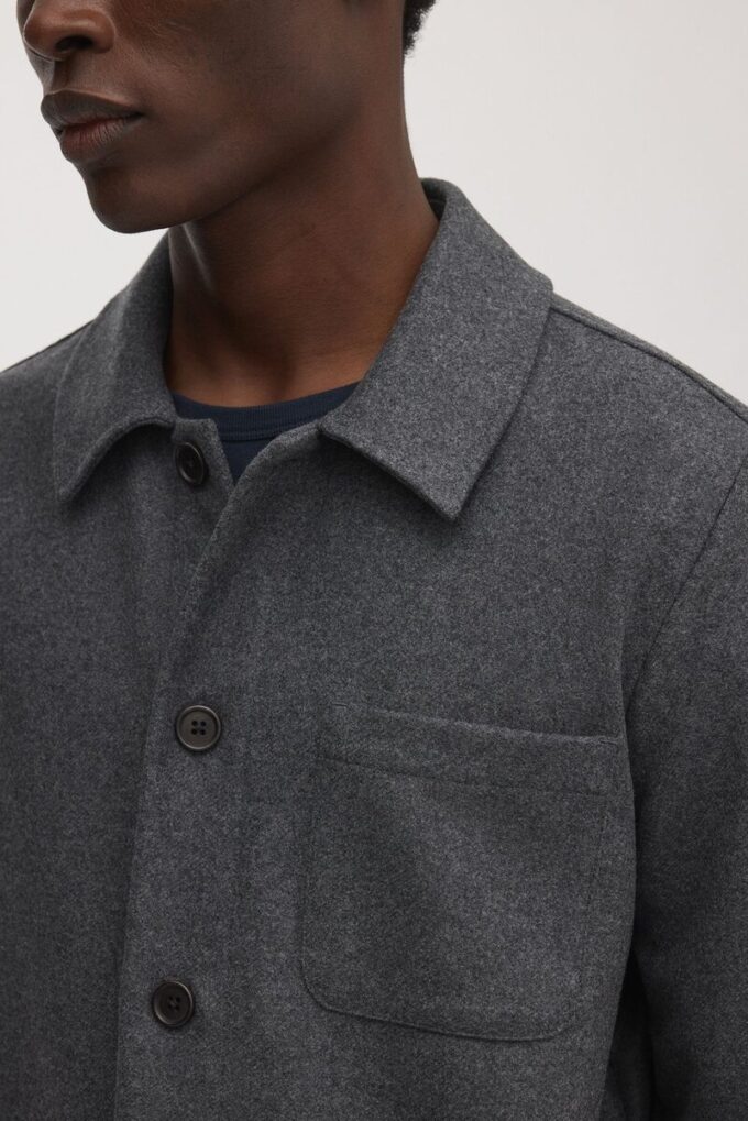 The Wool Overshirt The Wool Overshirt