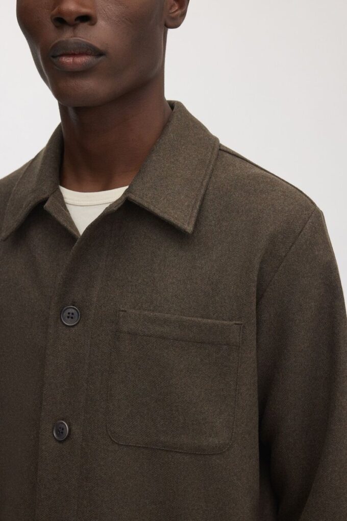 The Wool Overshirt The Wool Overshirt