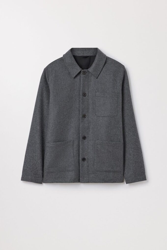 The Wool Overshirt The Wool Overshirt