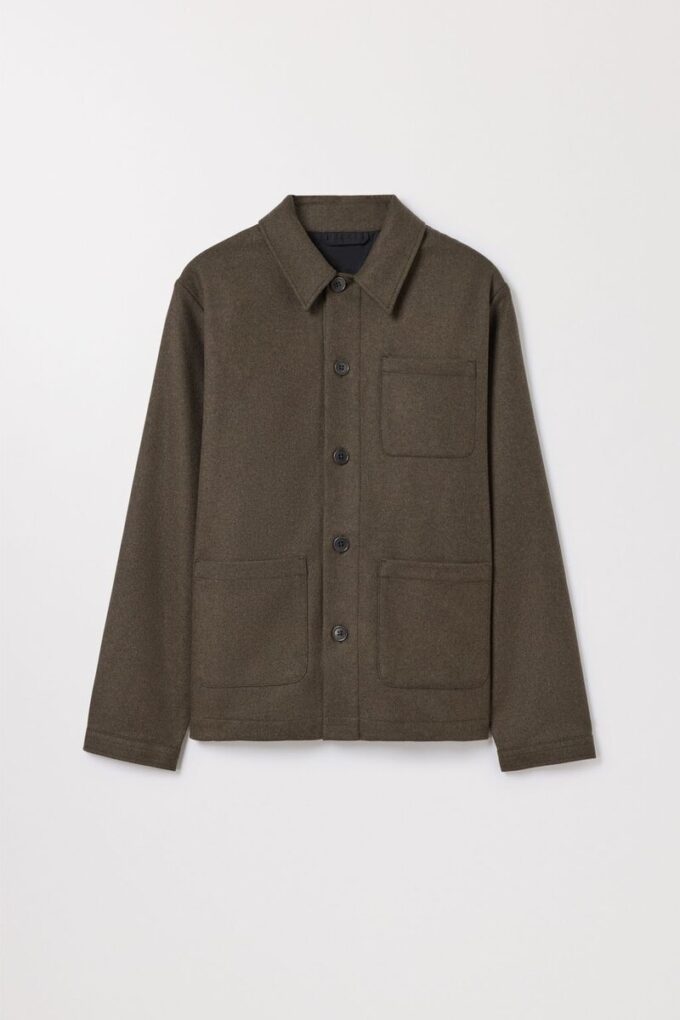 The Wool Overshirt The Wool Overshirt